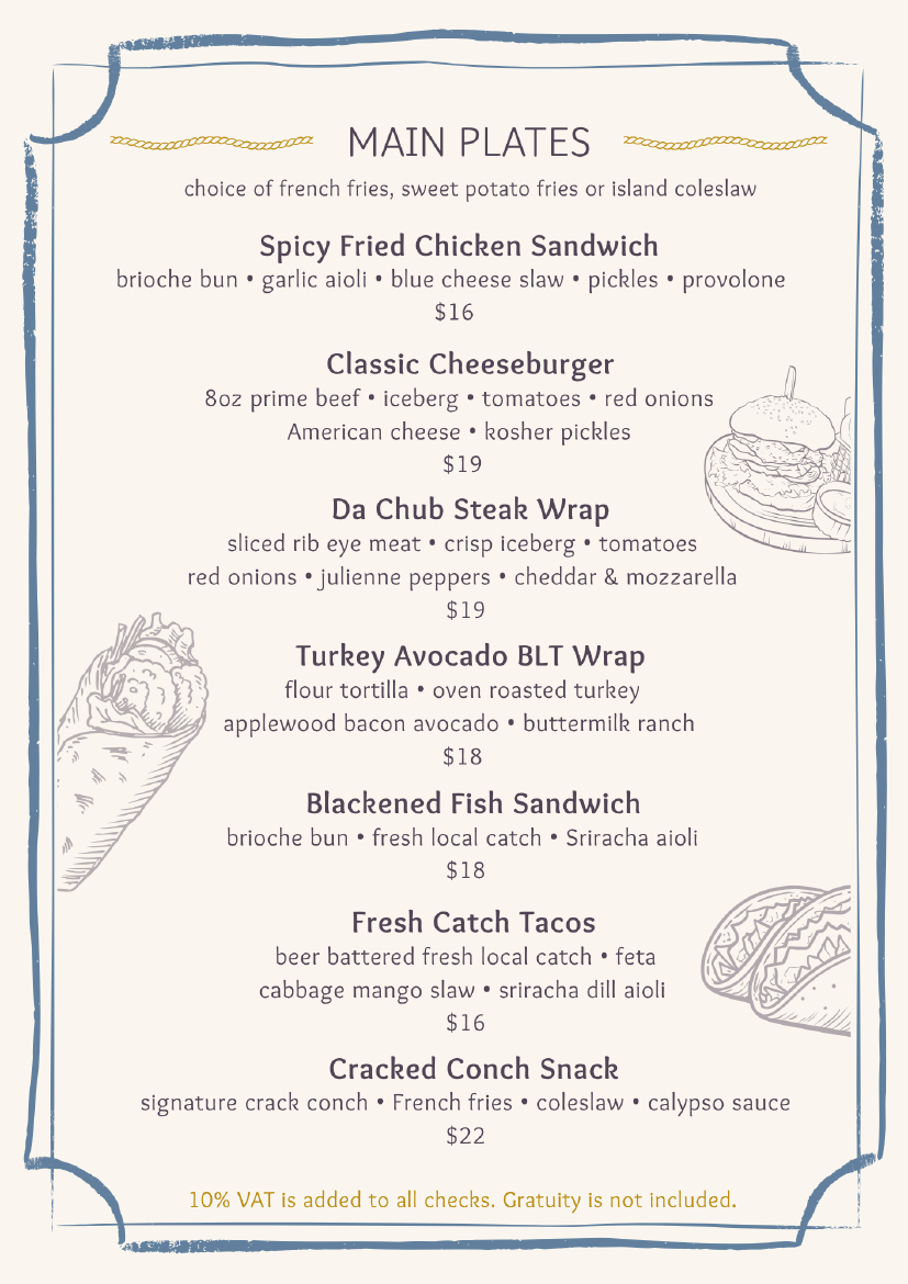 Lunch Menu — page 3