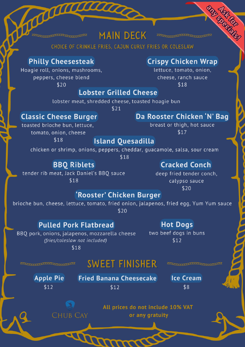 The Nauti Rooster Bar & Grill — page 2